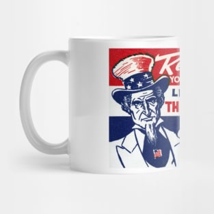 1940s The American Way Mug